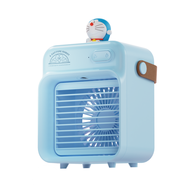 QUẠT DORAEMON F20 WATER COOLING FAN BLUE