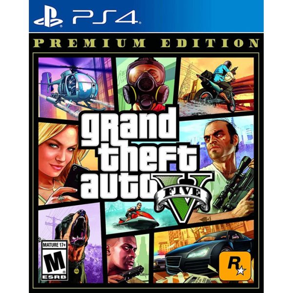 Game Grand Theft Auto V Premium - PS4 - Secondhand