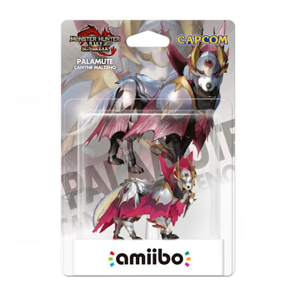 Amiibo Monster Hunter Rise Sunbreak - "Canyne Malzeno" Palamute