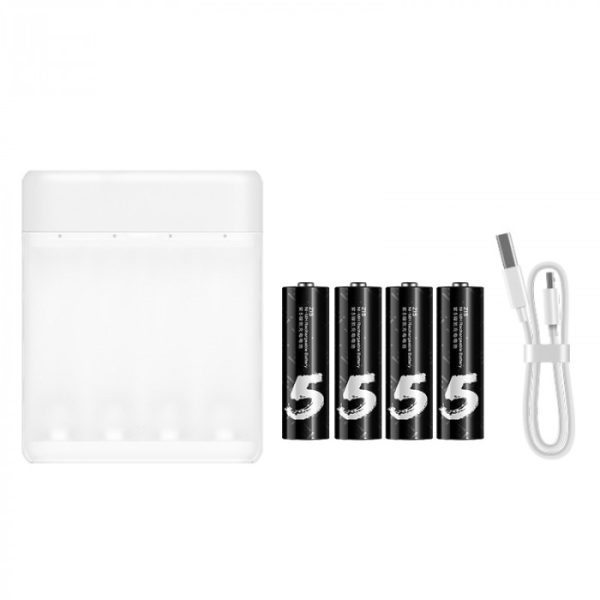 Bộ sạc pin AA Xiaomi ZMI 5 Rechargeable Ni-Mh AA Batteries With Charger