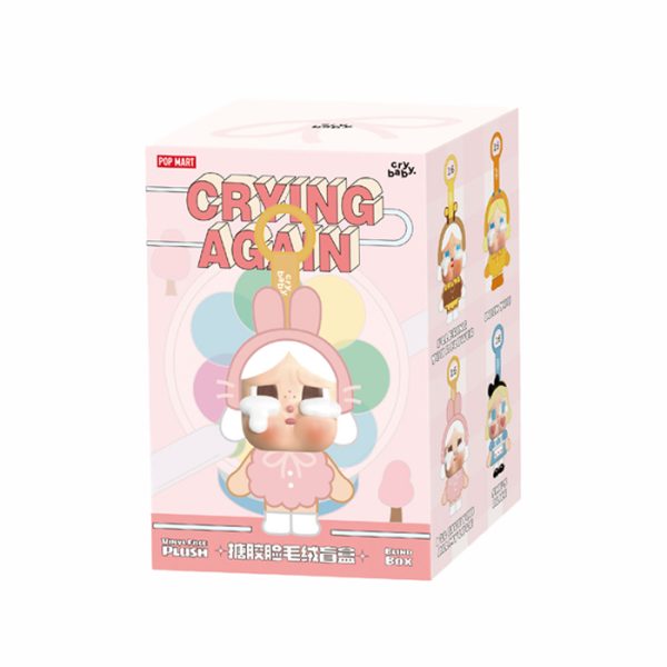 POPMART - CRYBABY - Blind Box - Crying Again Series Vinyl Face Plush