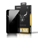 Dán Cường Lực Chống Nhìn Trộm iPhone 16 Pro Mipow Kingbull Anti-Spy Premium HD (2.7D) - Ảnh 2