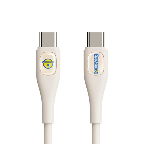 Rock - Doraemon C To L 27W Fast Charging Data Cable 1.2m - White