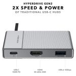 HyperDrive GEN 2 USB-C Hub 6-in-1 - Ảnh 3