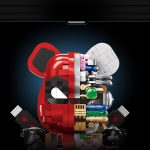 Mô hình lắp ghép - Bear Robot - Deadpool 188014 - Ảnh 3