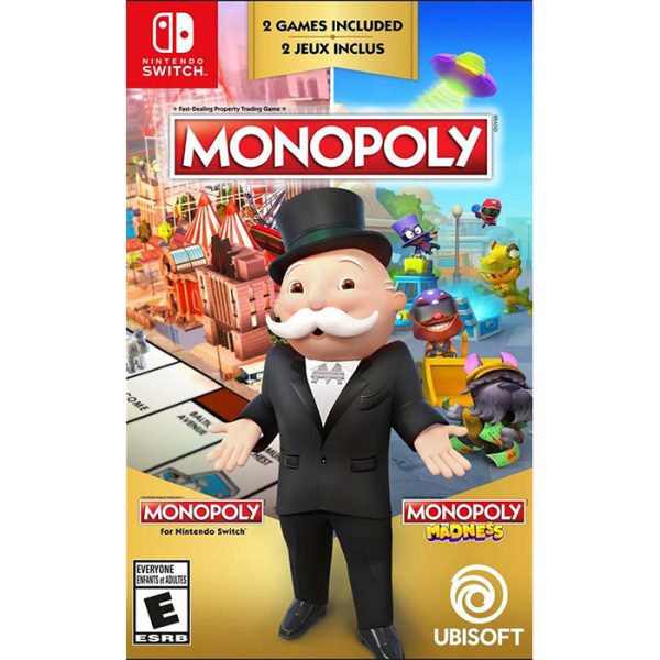 Game Monopoly and Monopoly Madness - Nintendo Switch - Secondhand