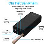 Philips - Digital Fast Charge Power Bank 22.5W 30,000mAh - DLP9790 - Ảnh 3