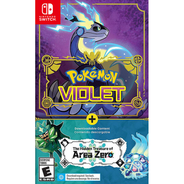Game Pokémon Violet + The Hidden Treasure of Area Zero DLC - Nintendo Switch