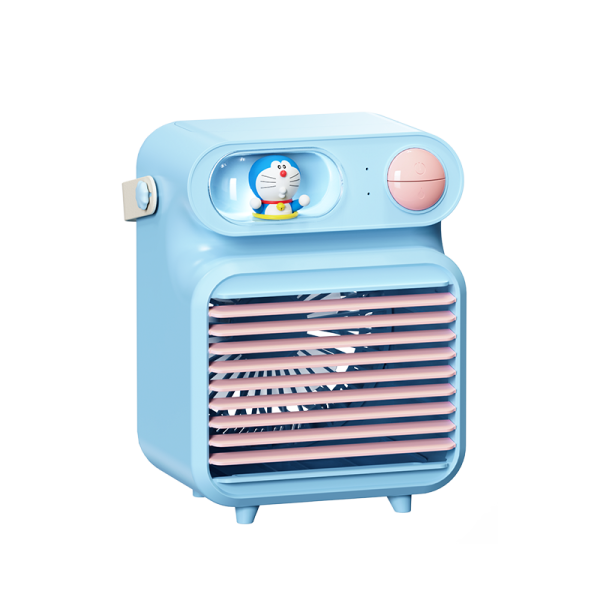 QUẠT DORAEMON DESKTOP WATER COOLING FAN BLUE