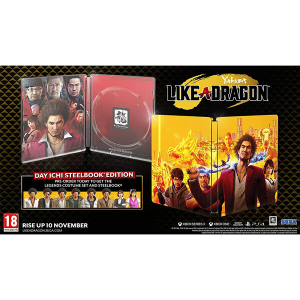 Game Yakuza: Like a Dragon SteelBook - PS4