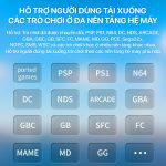 Anbernic - Retro Gamboy Flip RG35XXSP - 64GB - Silver - Ảnh 2