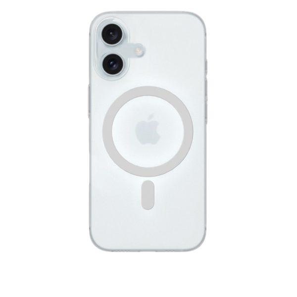 Case Mipow Premium Slim For Iphone 16 Plus 2024 White Matt + White Magsafe