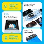 Rock - Doraemon P95 With Dual- Wire Pd 22.5W Fast Charging Mobile - 10000MAH - Ảnh 4