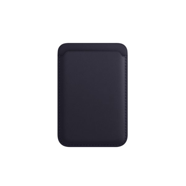 iPhone Leather Wallet with MagSafe - Ink