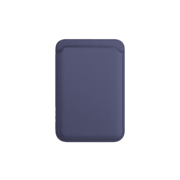 iPhone Leather Wallet with MagSafe - Purple