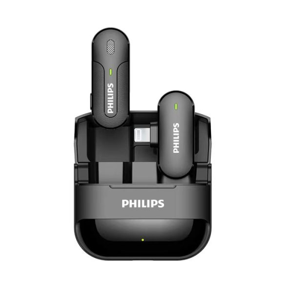 Philips - Micro Không Dây Cài Áo Kết Nối Cổng Lighting (1 Receiver + 1 Mic)