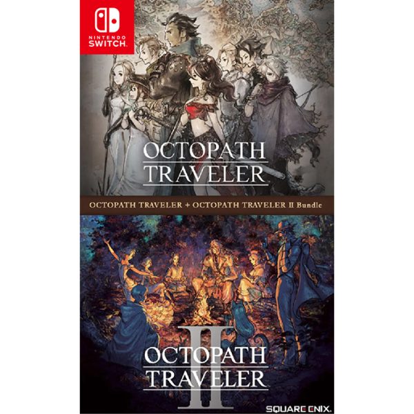 Game Octopath Traveler + Octopath Traveler 2 Bundle - Nintendo Switch