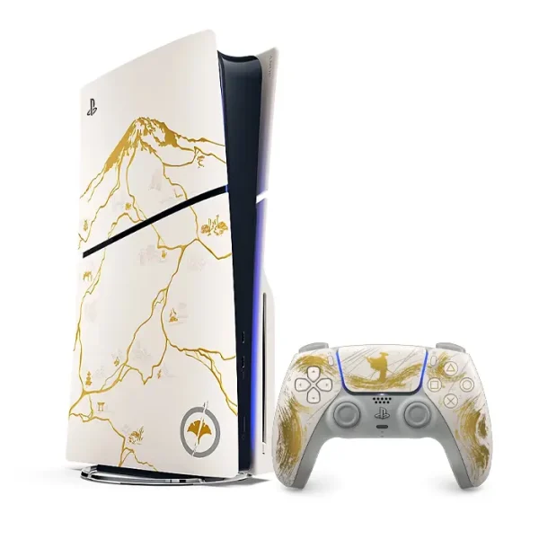 PS5 Slim Standard - Playstation 5 Slim Standard Ghost Of Yõtei Gold - Limited Edition