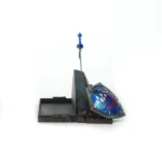 Base Dock Switch V1/V2/Oled - Zelda Master Sword And Hyrule Shield - Ảnh 4