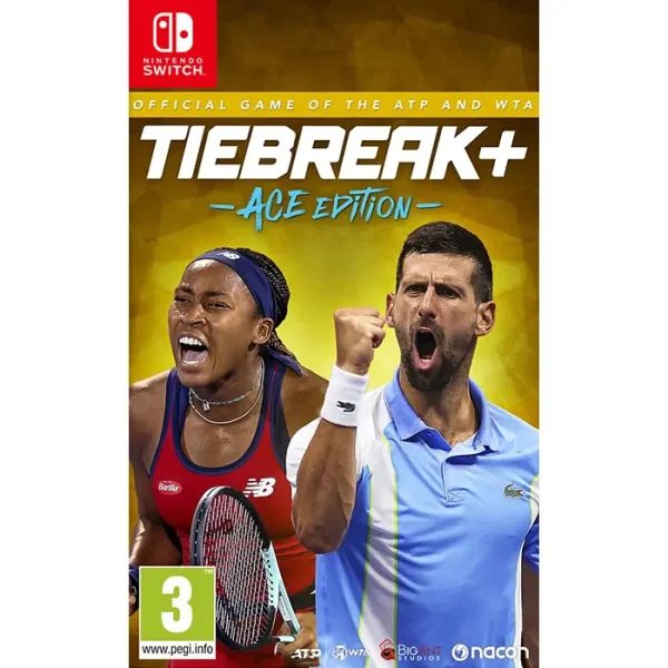 Game Tiebreak: The Official Game of the ATP and WTA : ACE Edition – Nintendo Switch