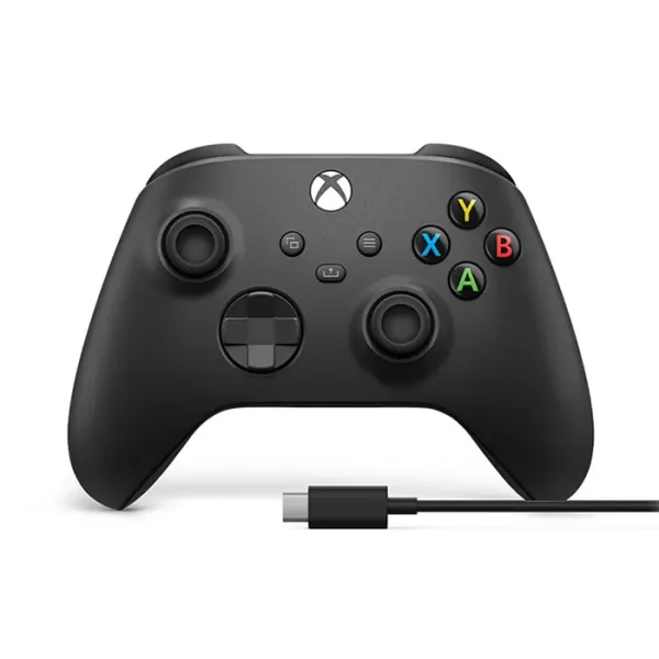 Xbox Series Wireless Controller + Cable - Carbon Black